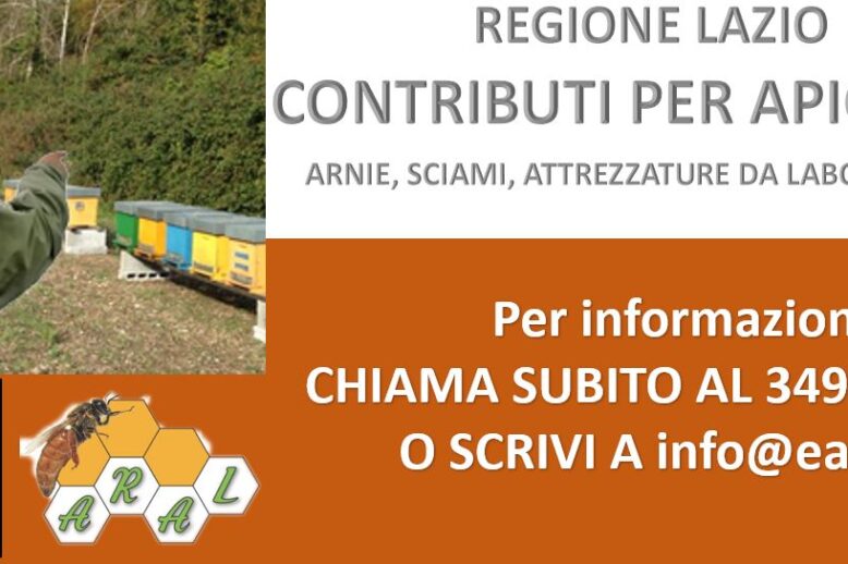 aral regione lazion contrivuti per apicoltori