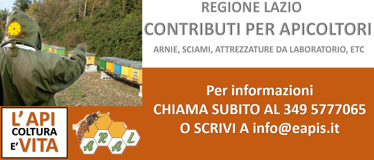 REGIONE LAZIO: FINANZIAMENTI IN APICOLTURA
