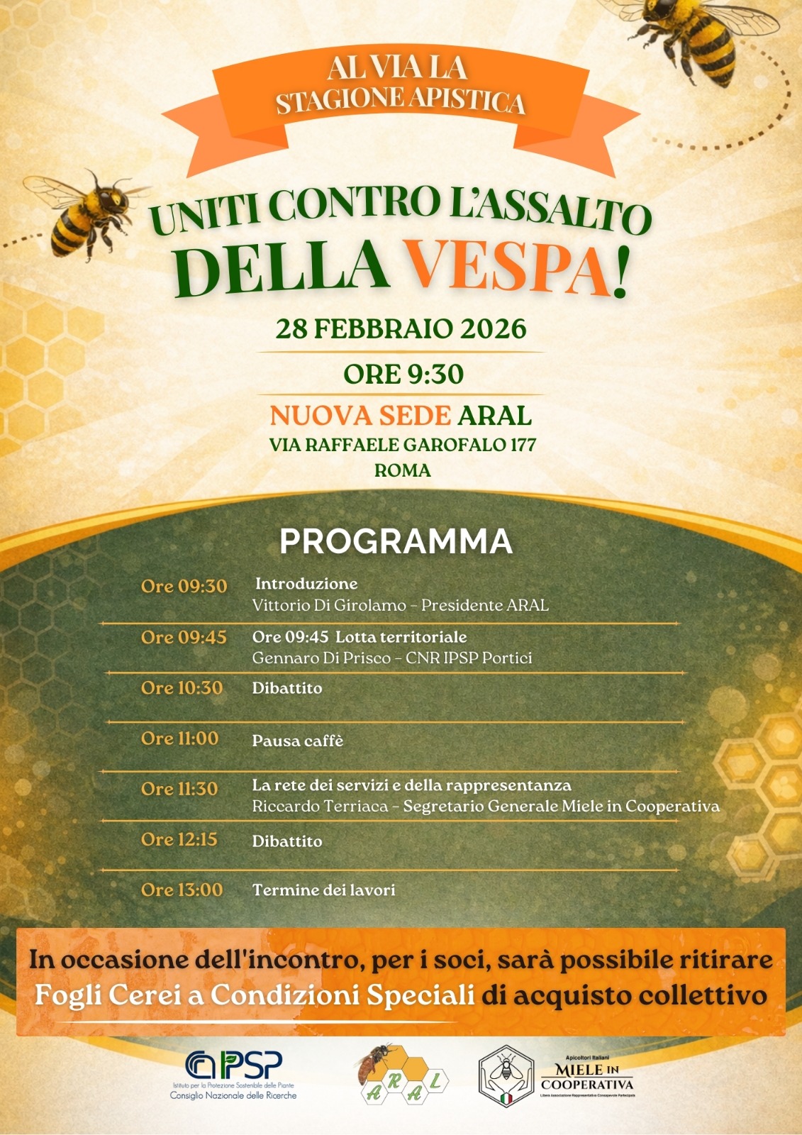 APERTURA DELLA NUOVA SEDE ARAL
